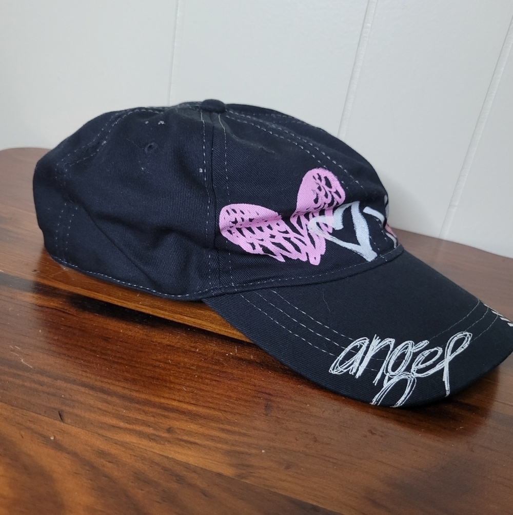 Victoria's Secret Black Pink Hat - Picture 3 of 6